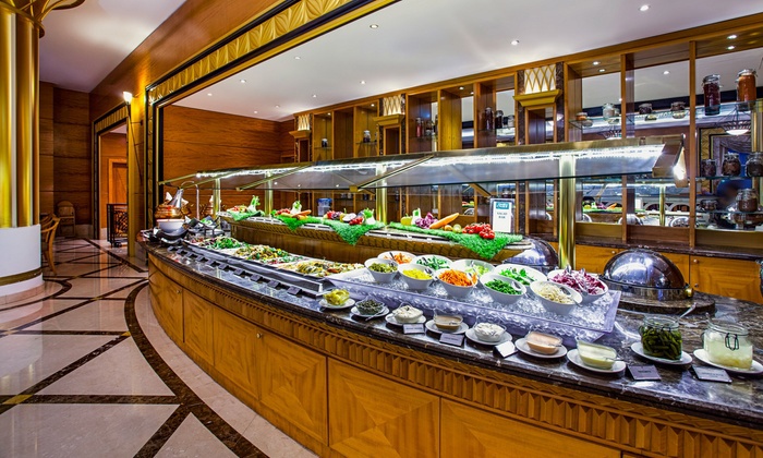 Choice of Buffet with Soft Drinks or House Beverages for Up to Four at Citrus - Corniche Hotel Abu Dhabi (Up to 64% Off)