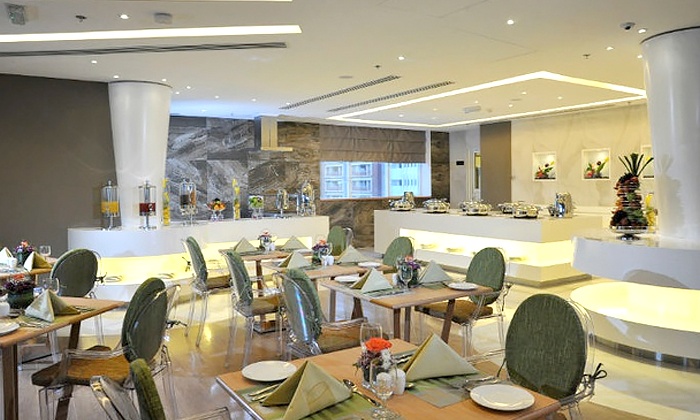 Breakfast, Lunch or Dinner Buffet for Up to Four at Ramada Abu Dhabi (Up to 61% Off)