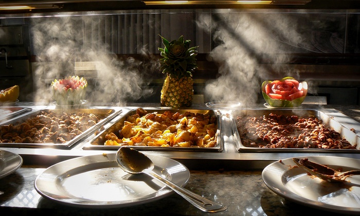 Buffet with Soft Drinks: Child (AED 39), Adult (AED 59) at Bistro Med, Grand Continental Flamingo Hotel (Up to 53% Off)