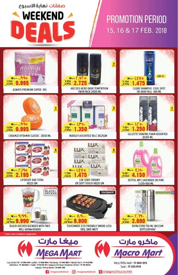 Mega Mart Weekend Deals