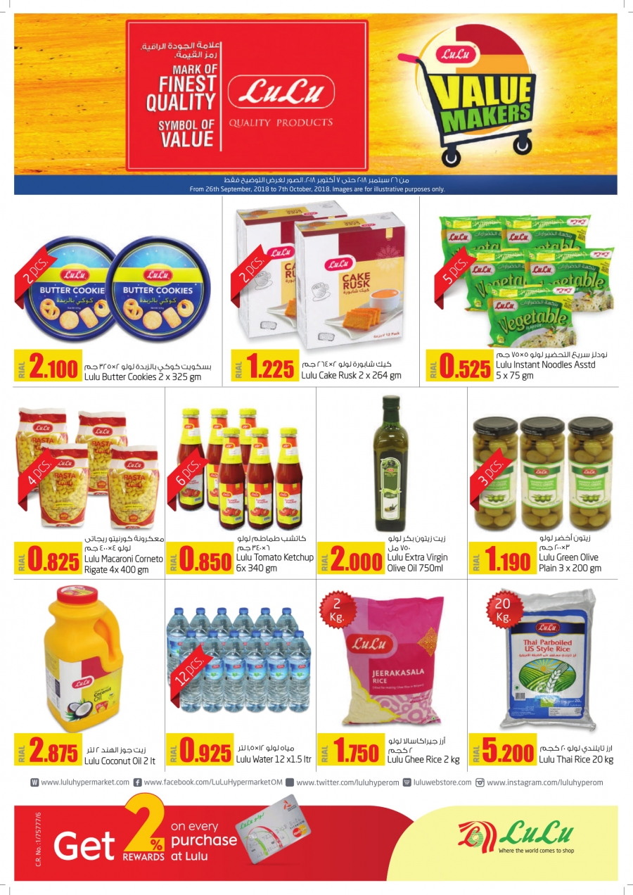 Lulu Hypermarket Value Market Deals