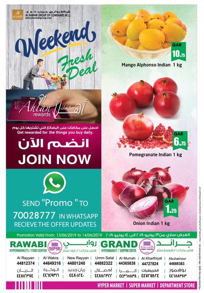 Rawabi Hypermarket Weekend Fresh Deals In Qatar