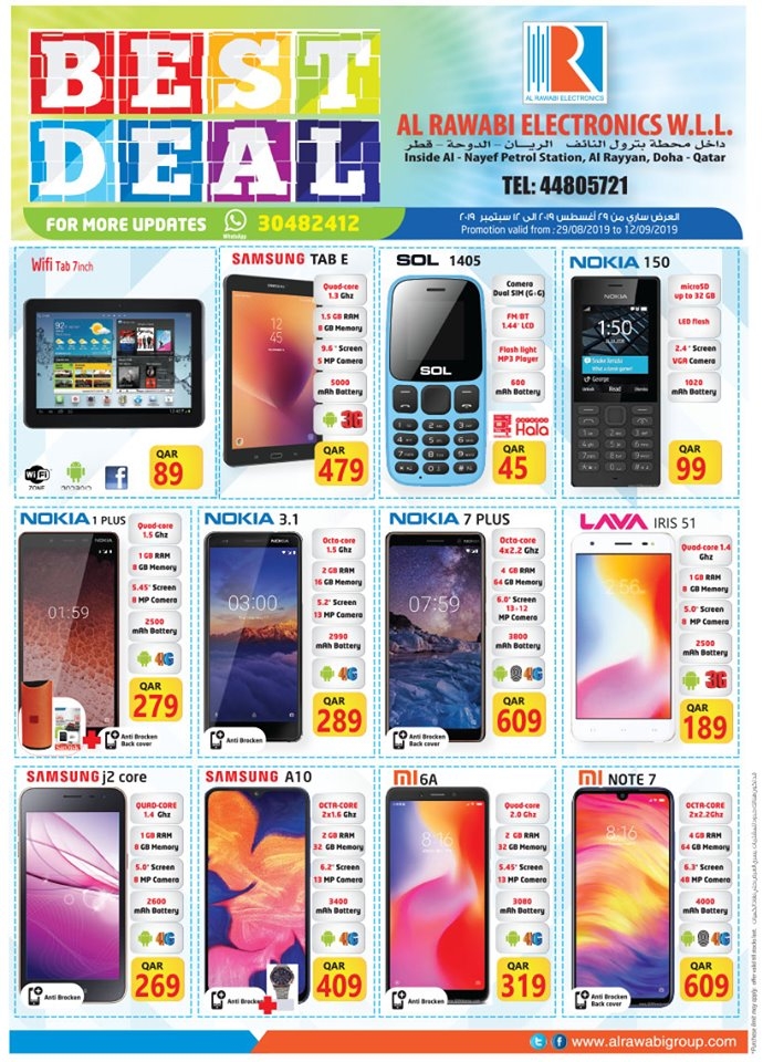 Al Rawabi Electronics Best Deal in Qatar