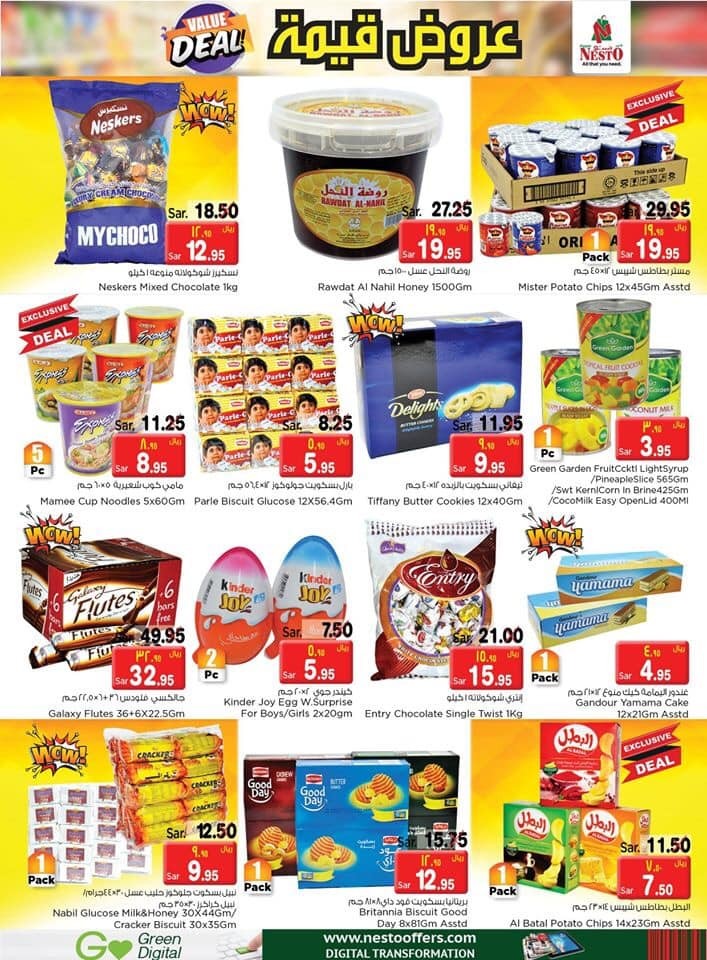 Nesto Hypermarket Al Khobar & Jubail Best Value Deals