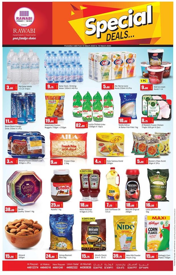 Rawabi Hypermarket Qatar Special Deals | Rawabi Offers