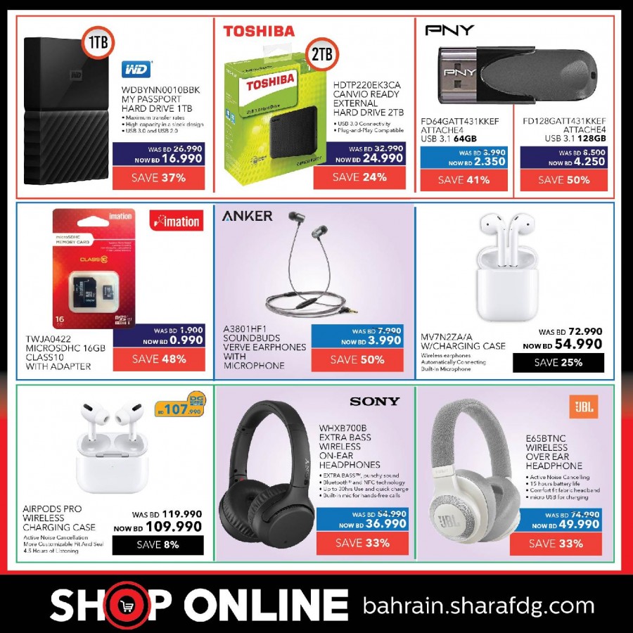 Sharaf DG Bahrain Great Online Sale Offers