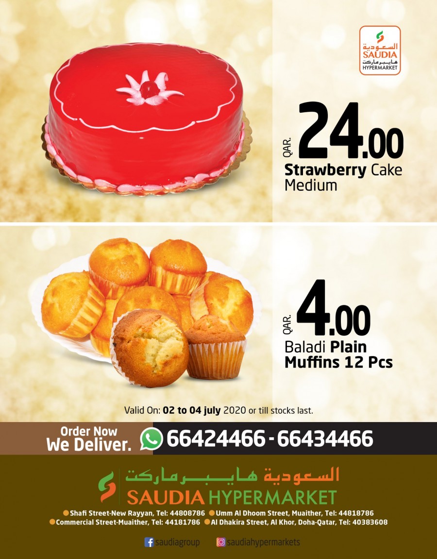 Saudia Hypermarket Qatar Cake Offers Qatar Best Offers