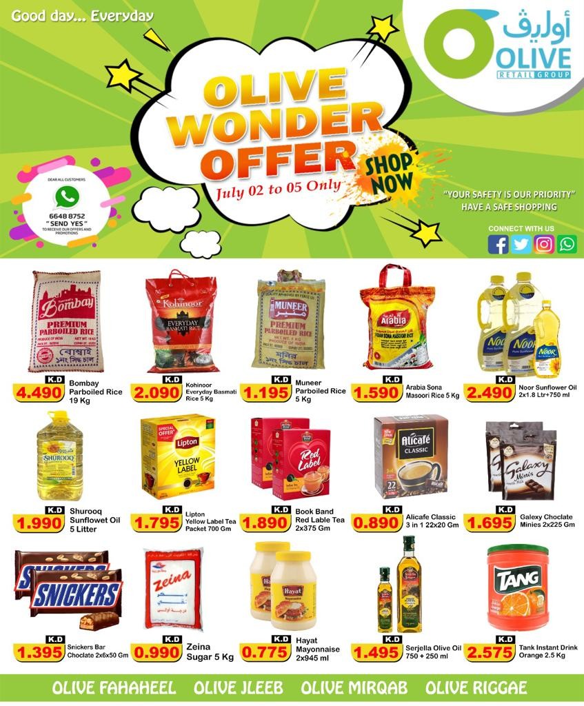 Olive Hypermarket Kuwait Wonder Offers Kuwait Offers