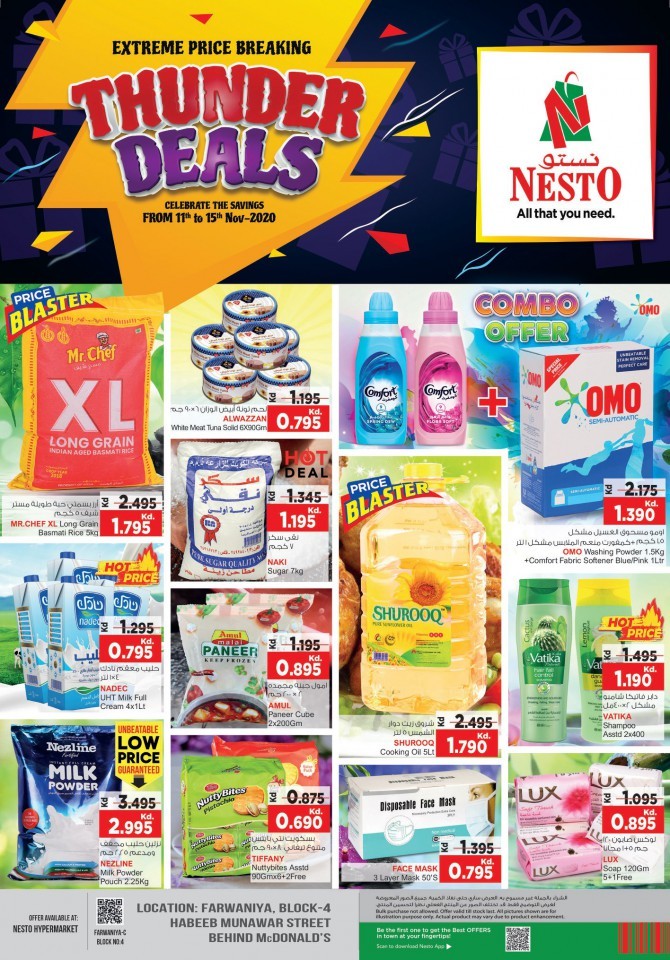Nesto Hypermarket Thunder Deals | Nesto Kuwait Offers