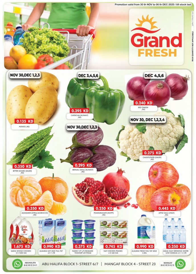 Grand Fresh Abu Halifa & Mangaf Weekly Deals