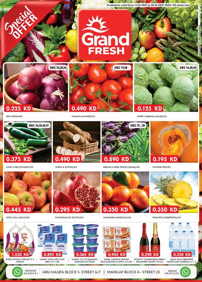 Grand Fresh Abu Halifa Mangaf Kuwait Special Offers