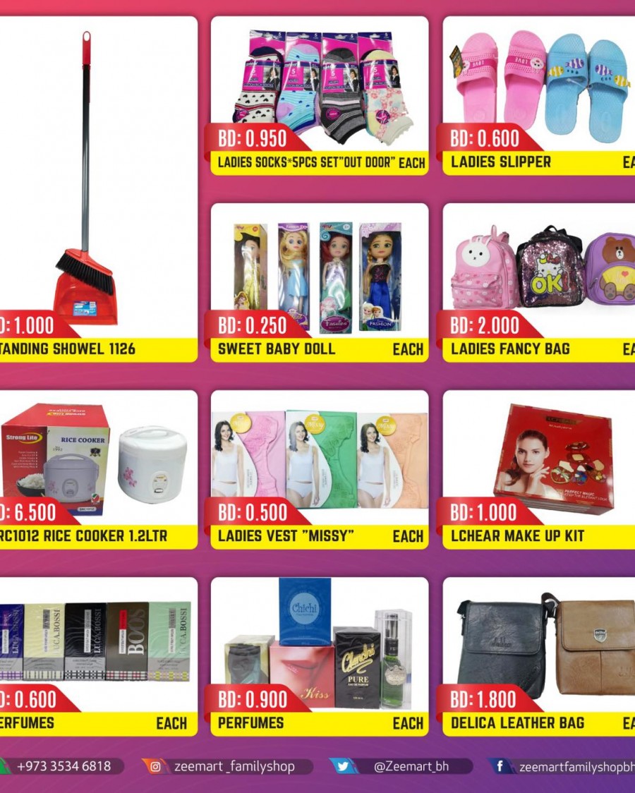 Zeemart Family Shop Clearance Sale