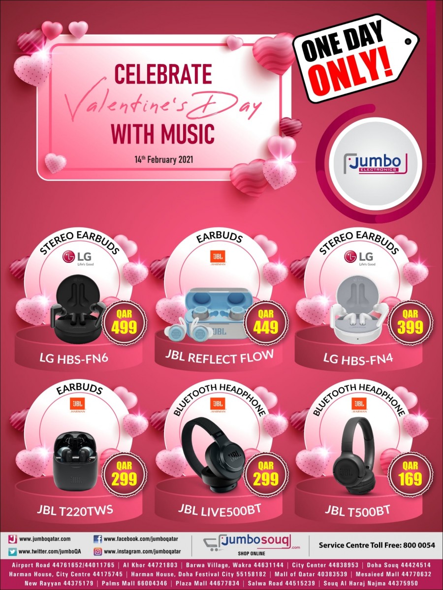 Jumbo Electronics Qatar One Day Offer Qatar Offers