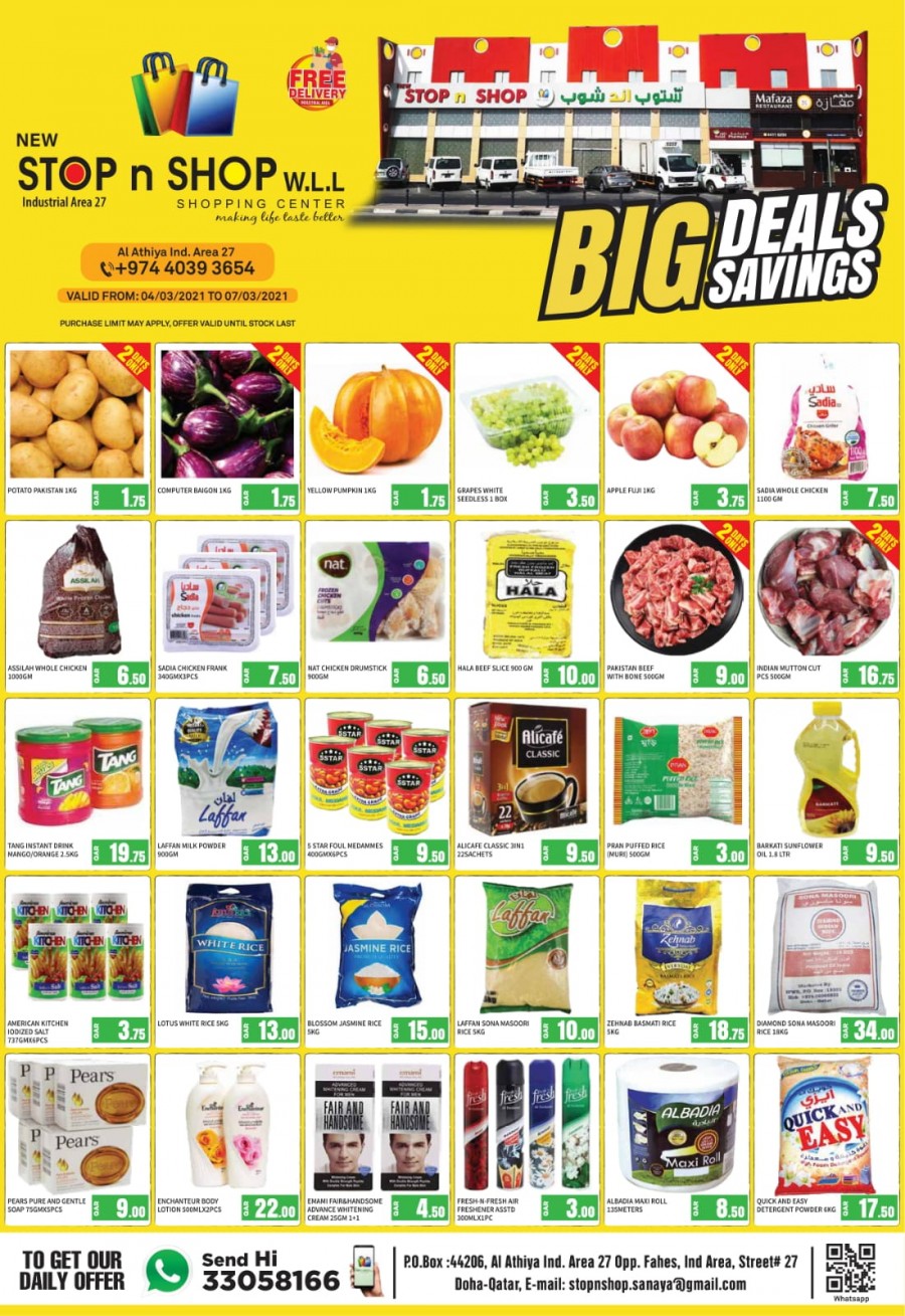 New Stop N Shop Big Savings Deals | Qatar Offers