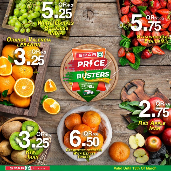 Spar Hypermarket Price Busters Deals Spar Qatar Offers