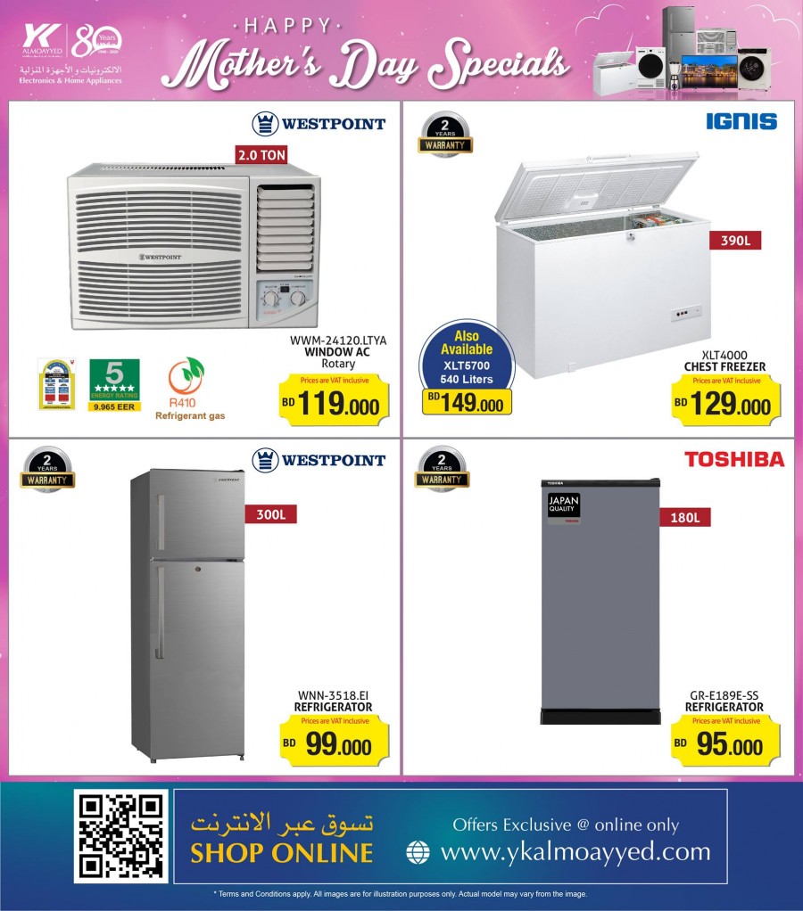 Mother's Day Specials