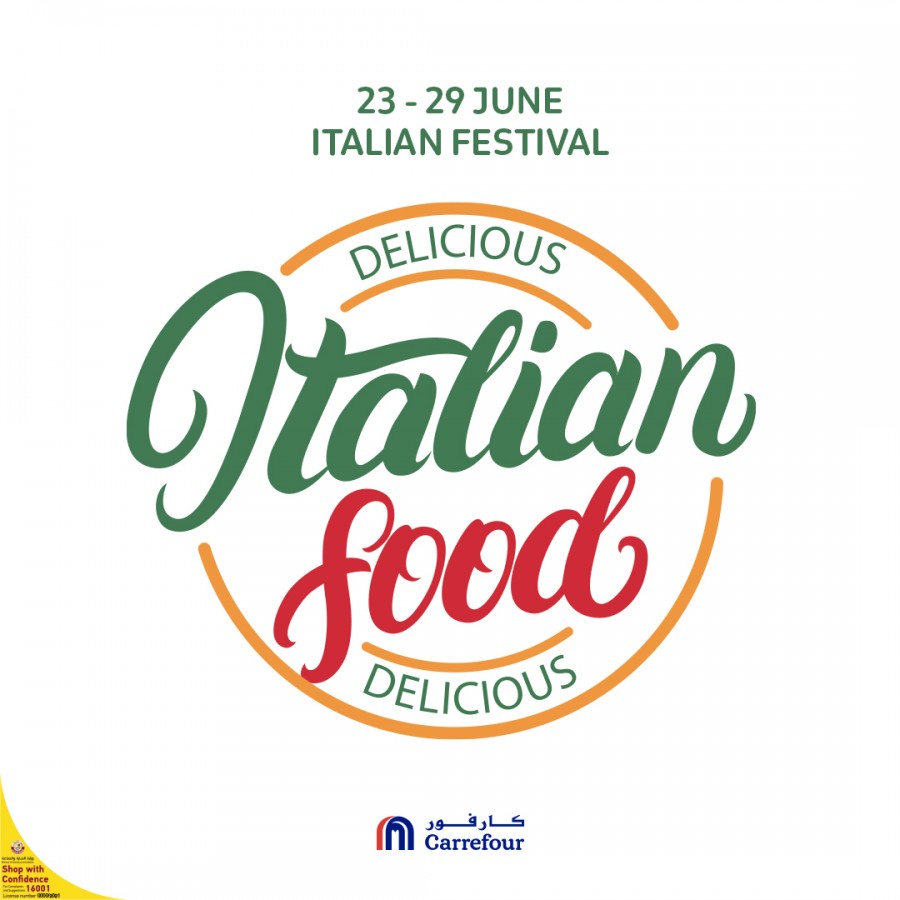 Carrefour Hypermarket Italian Festival Offers