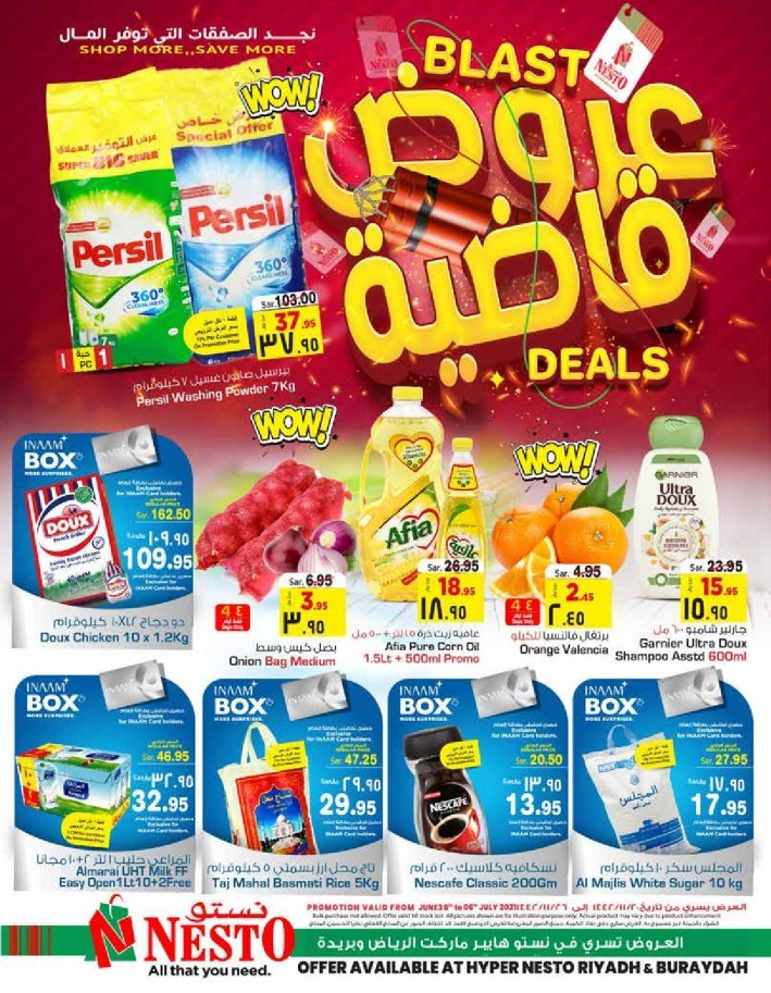 Nesto Riyadh Blast Deals | Nesto Riyadh Shopping Offers