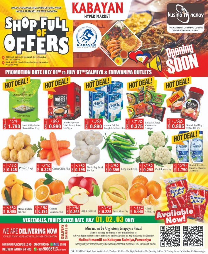 Kabayan Hyper Market Salmiya & Farwaniya Shop Full Of Offers