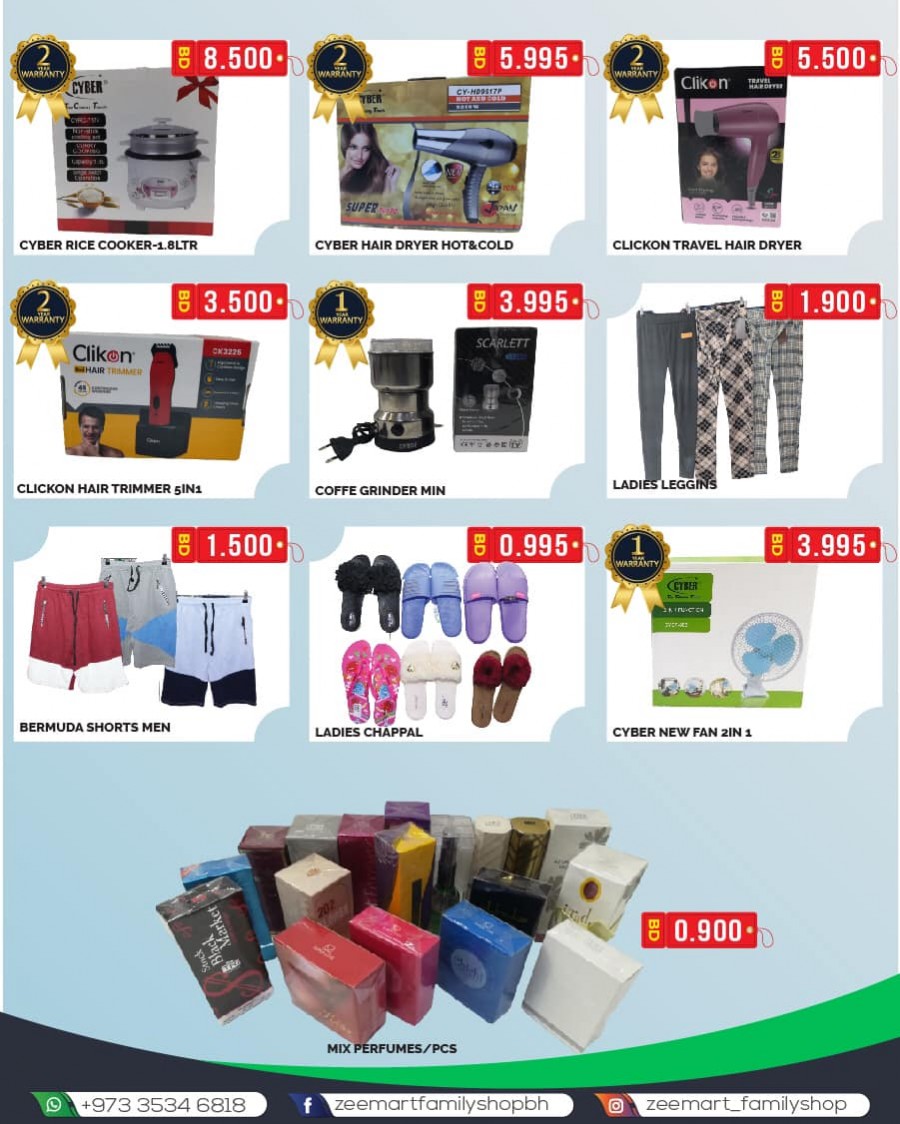 Zeemart Family Shop Month End Offers