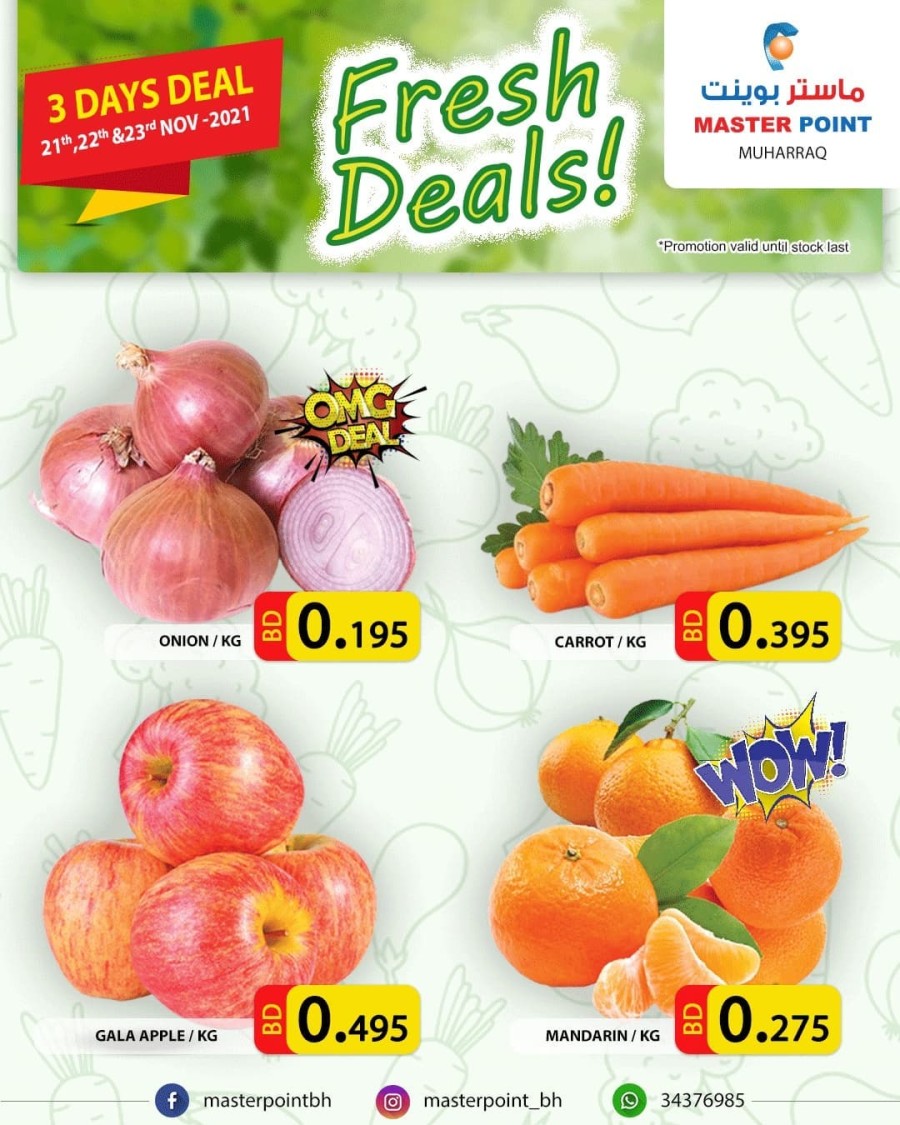 Master Point Fresh Deals