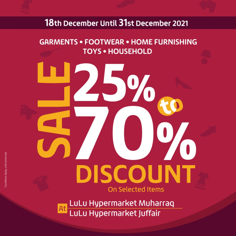 Lulu Muharraq & Juffair Big Sale