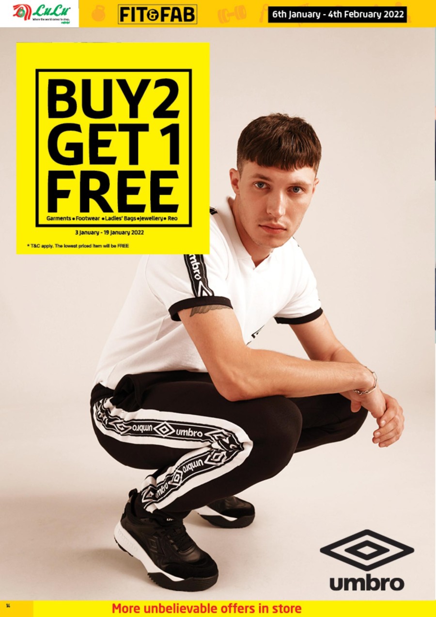 Lulu Buy 2 Get 1 Free Offers