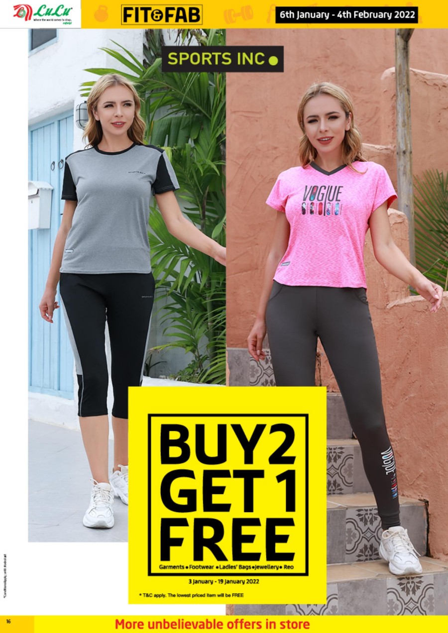 Lulu Buy 2 Get 1 Free Offers