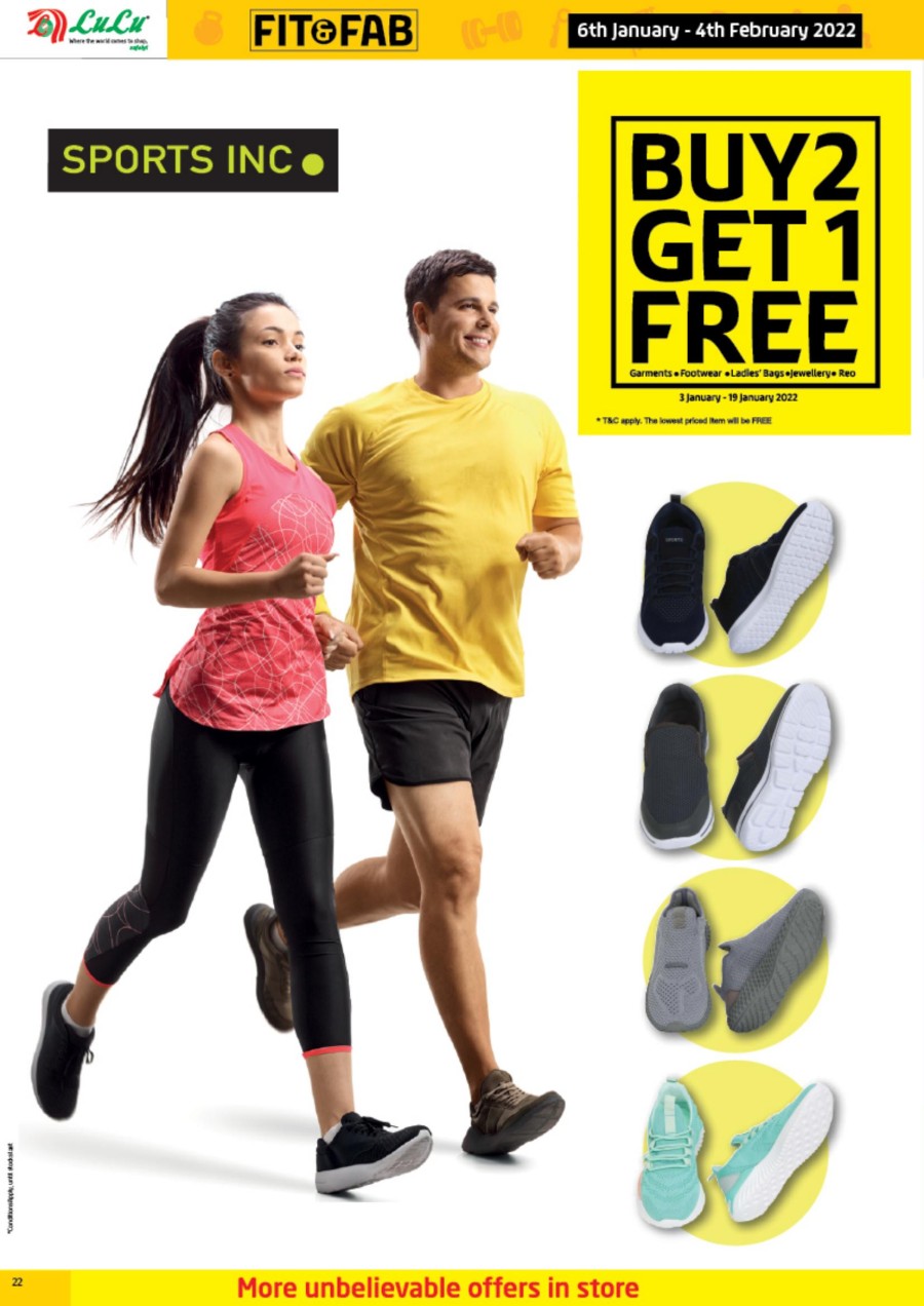 Lulu Buy 2 Get 1 Free Offers