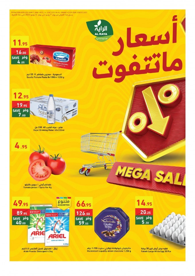 Al Raya Supermarket Saudi Arabia Mega Sale Offers