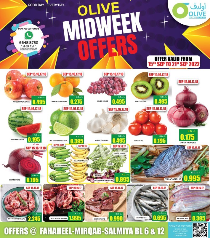 Olive Hypermarket Midweek Super Offers Flyer