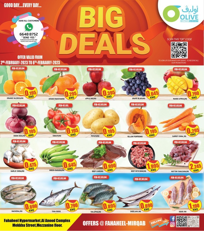 Olive Hypermarket Big Deals Kuwait Offers Today