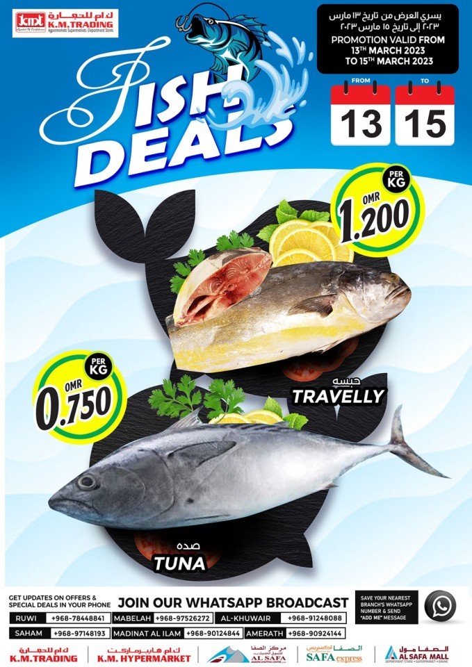 KM Trading & Hypermarket Fish Deal 1315 March 2023