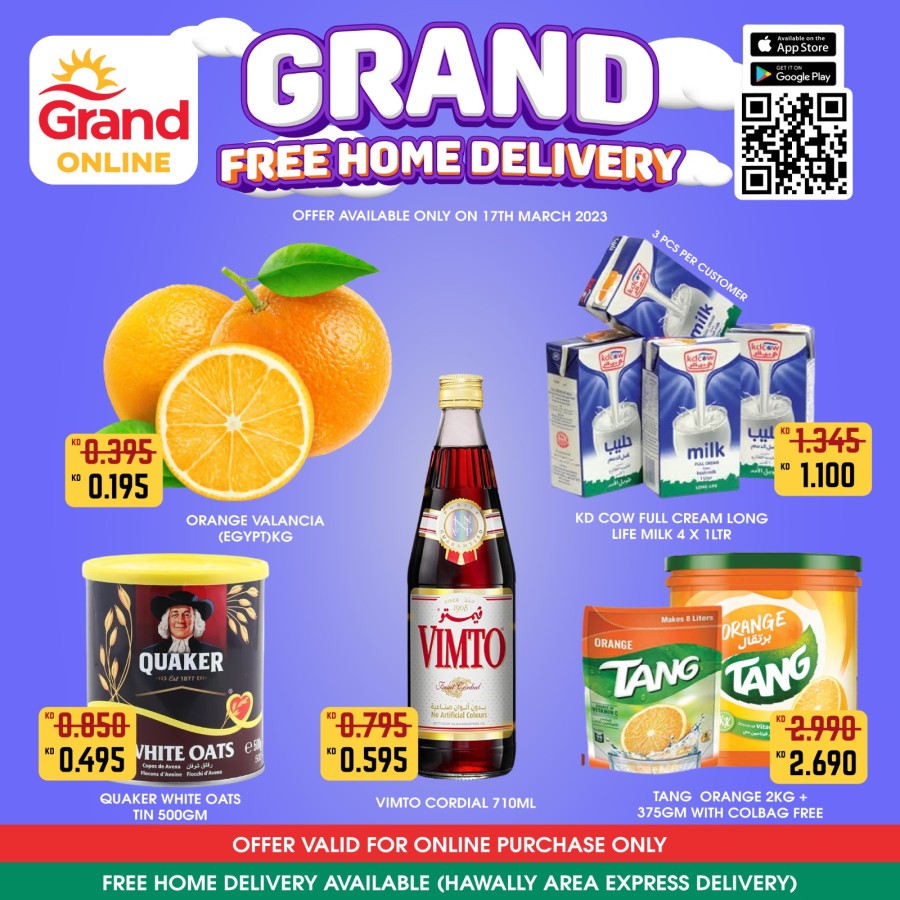Grand Online Free Home Delivery | Kuwait Offers Today
