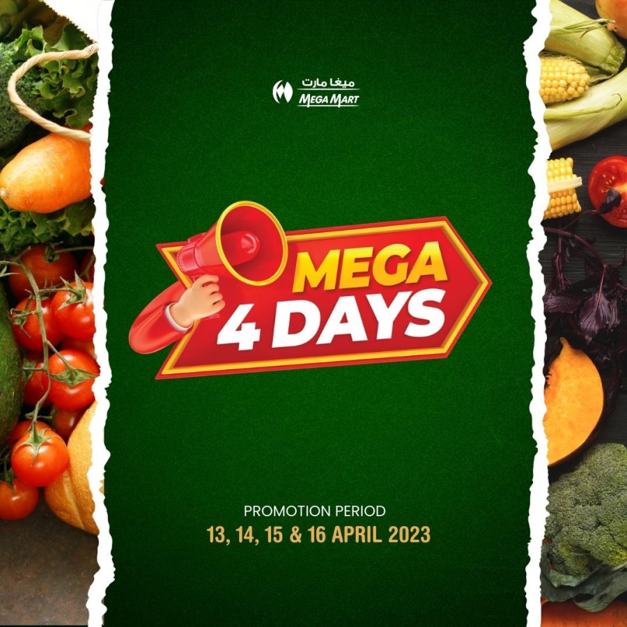 Mega Mart 4 Days Savers Bahrain Offers Today