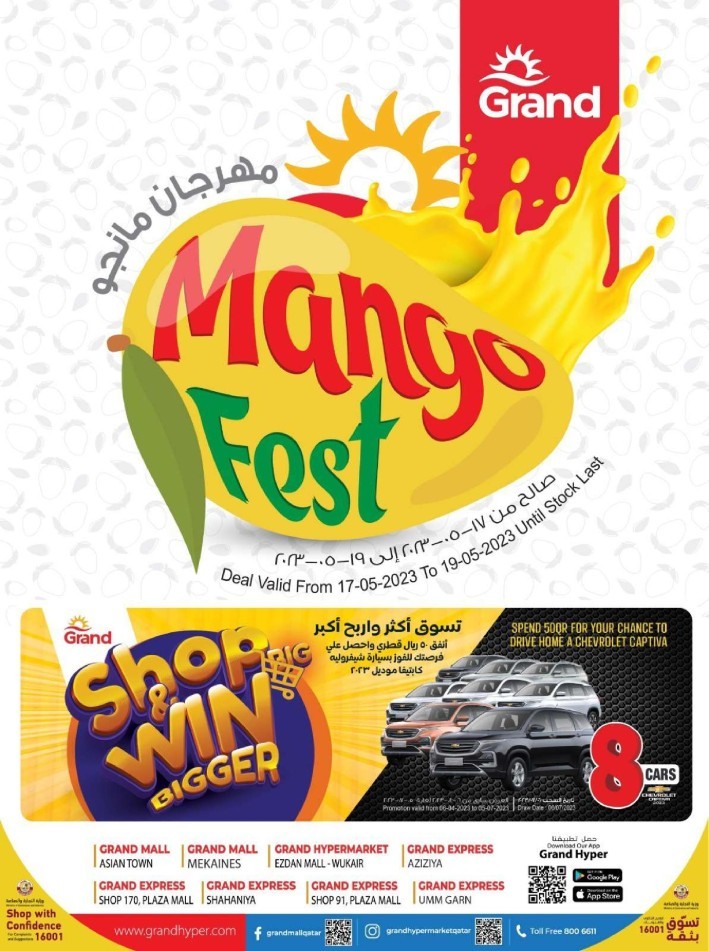 Grand Mango Fest Qatar Offers Today