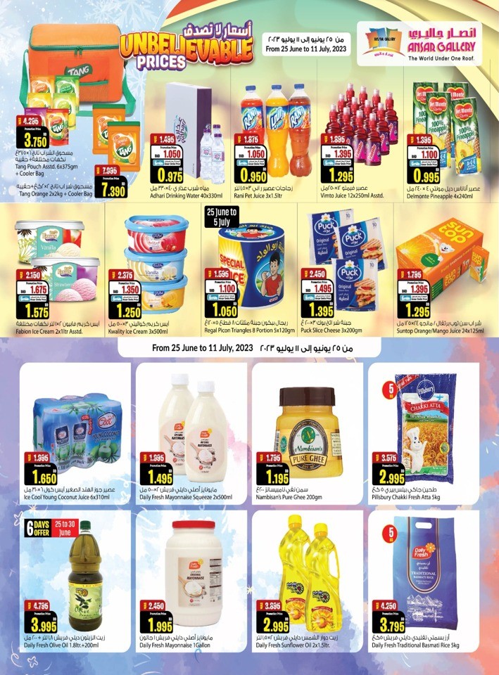 Ansar Gallery Unbelievable Prices Offer Bahrain Offers