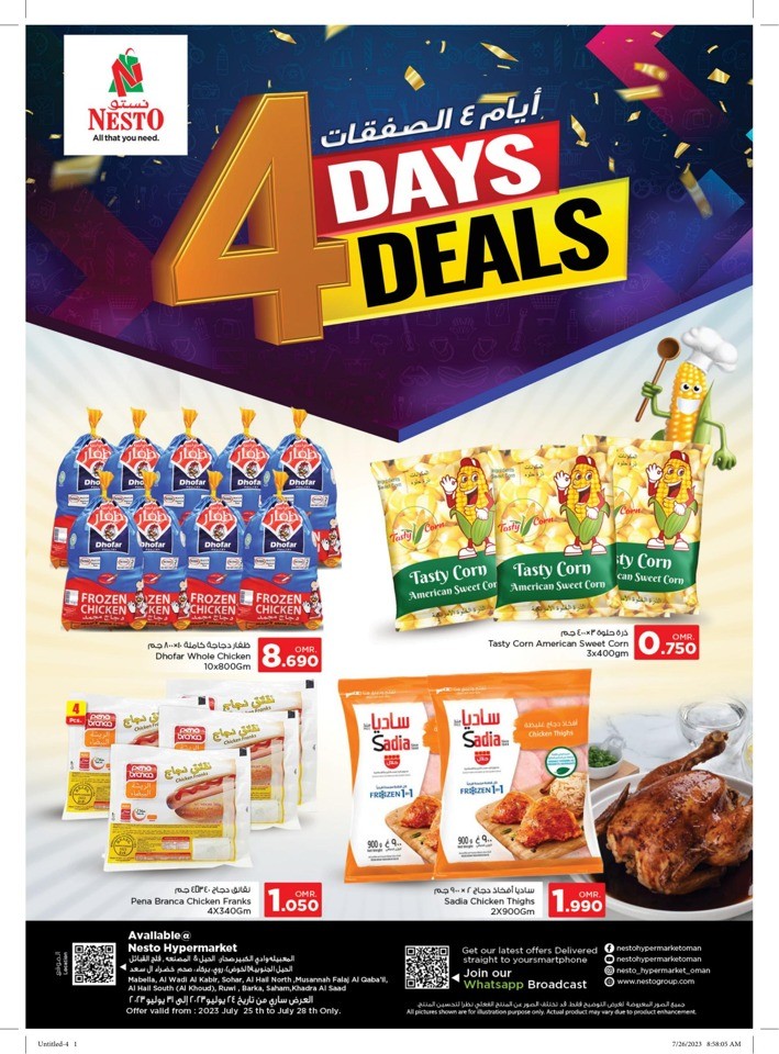 Nesto Hypermarket Days Deals Nesto Oman Offers Today