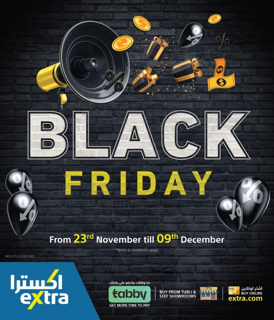 Extra Stores Black Friday Offer Flyer Bahrain Offers Today