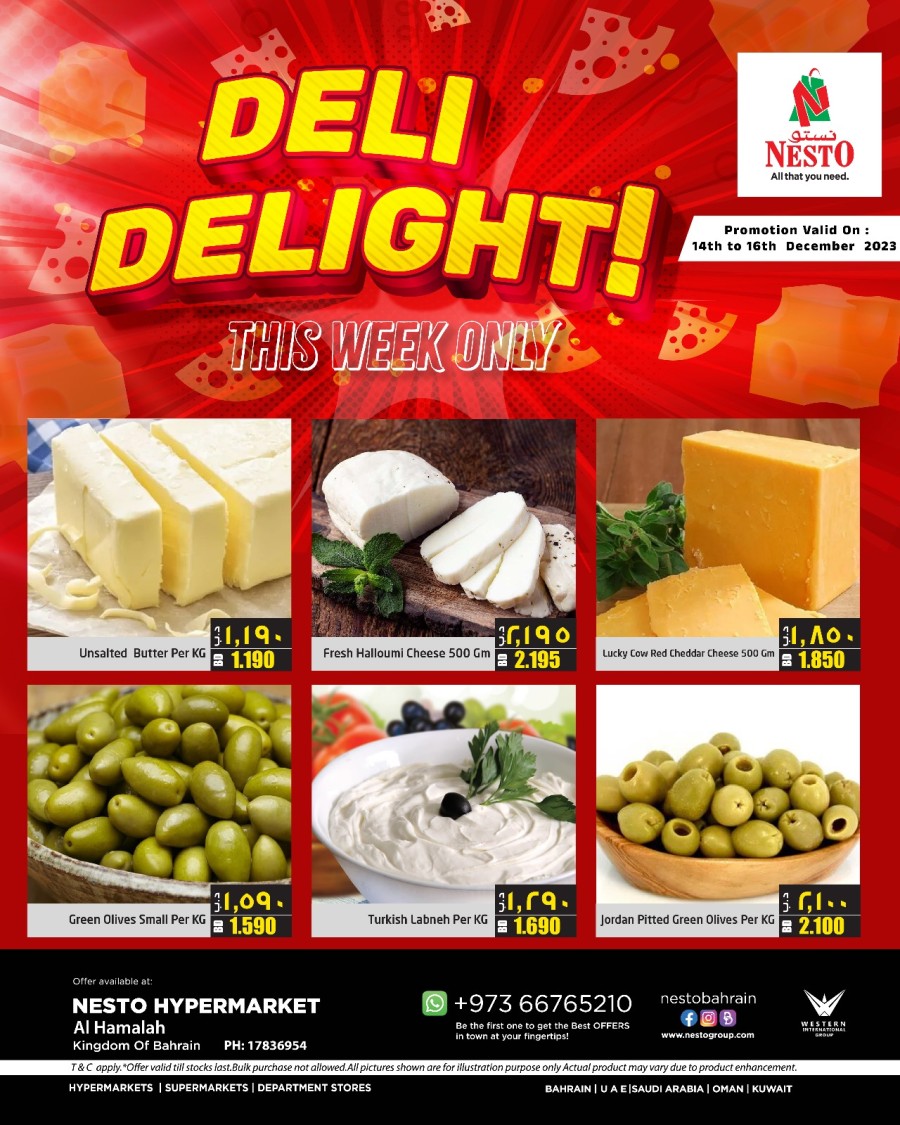 Nesto Al Hamalah Deli Delight Deal 1416 December 2023