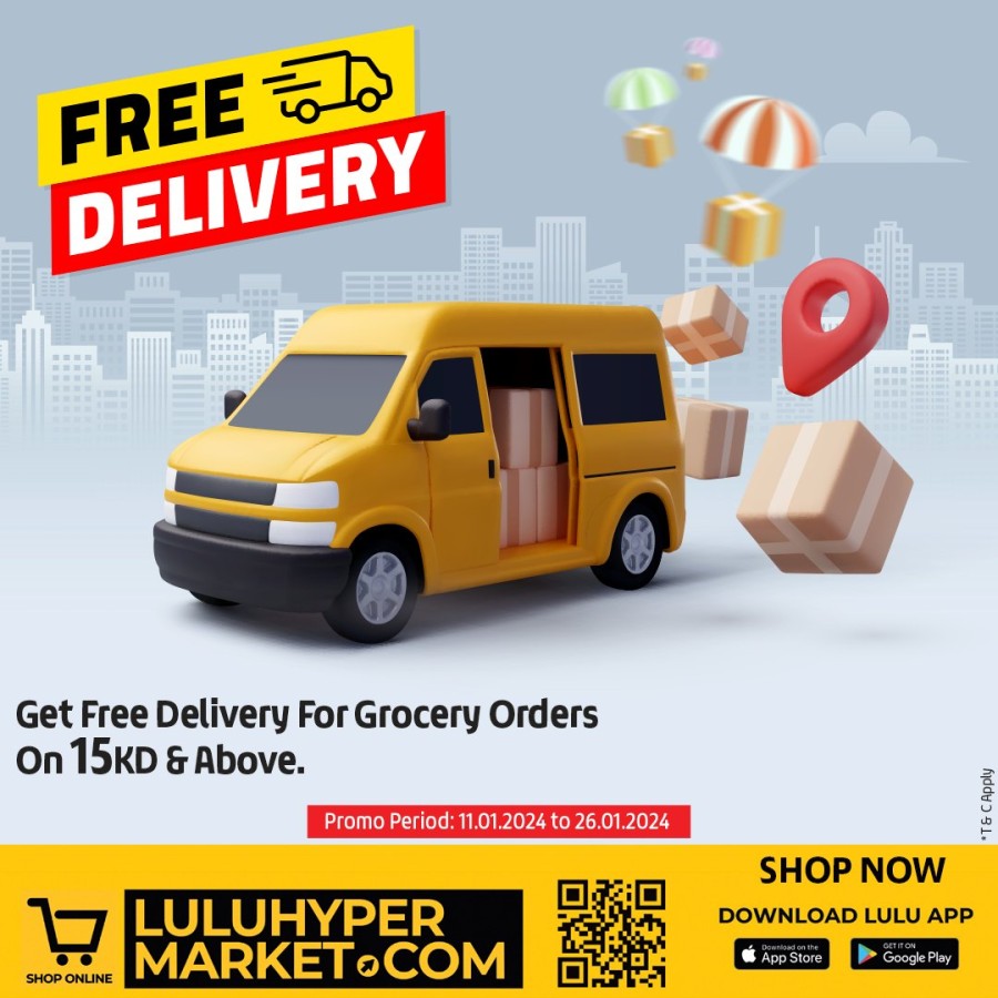 Lulu Hypermarket Online Free Delivery Promotion