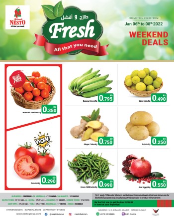 Nesto Nesto Fresh Deals 6-8 January 2022