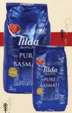 Tilda Basmati Rice 2kg 1kg Al Maya Offers