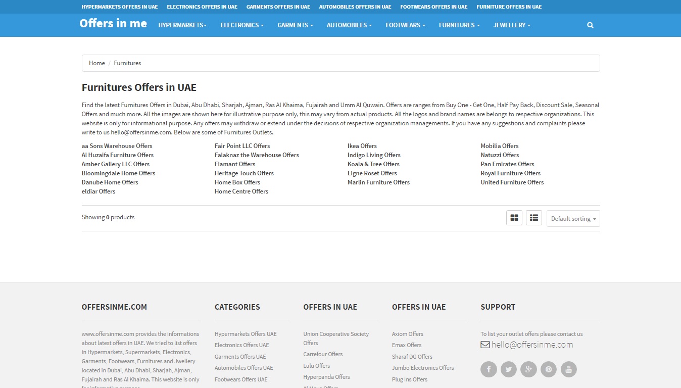 Saudi Arabia Furnitures Offers & Deals